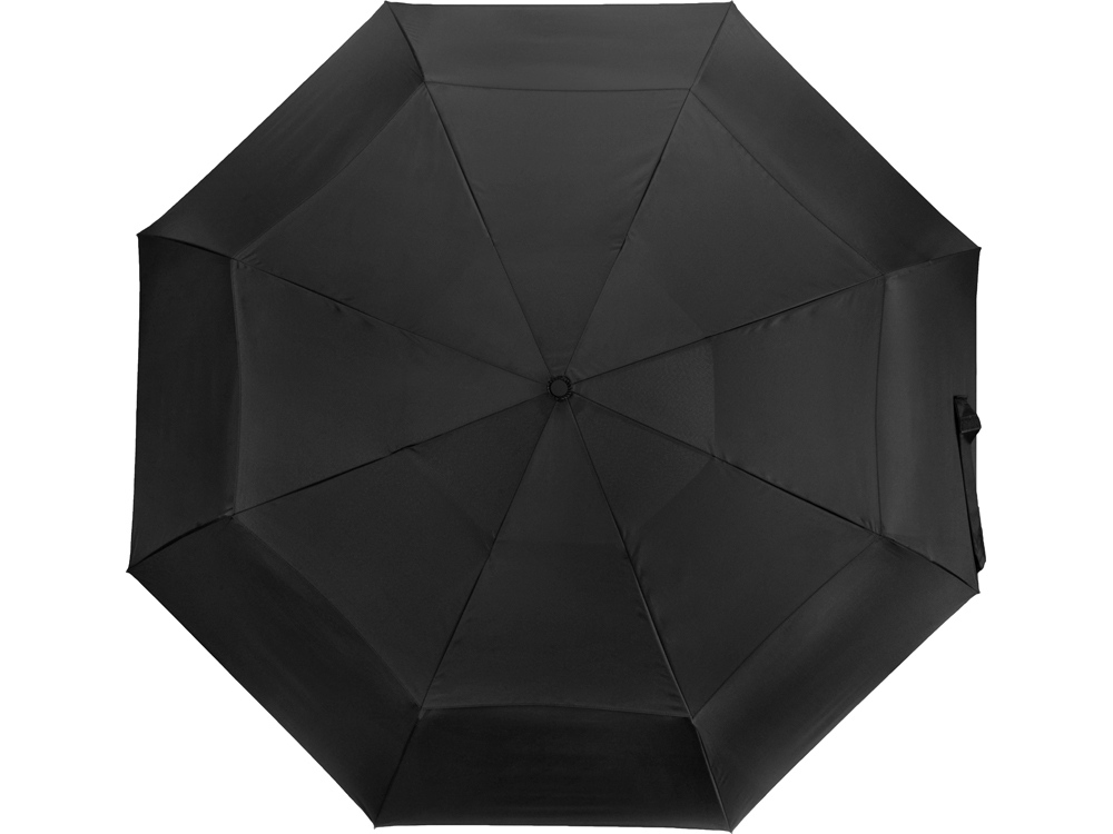 Зонт-автомат складной Canopy, черный-3