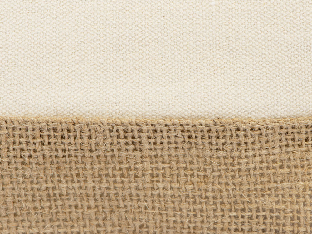 Косметичка "Jute" с ручкой из хлопка и джута, натуральный-7