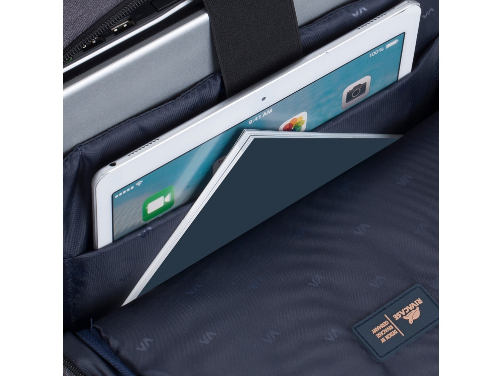 RIVACASE 7760 black ECO рюкзак для ноутбука 15.6"-9