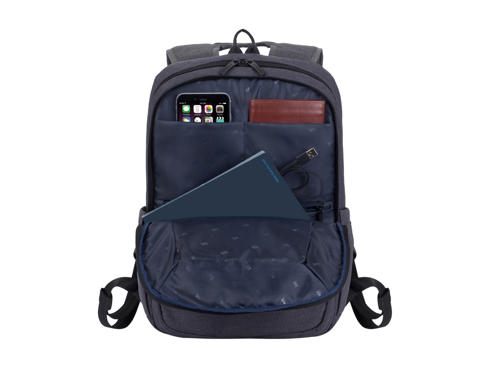RIVACASE 7760 black ECO рюкзак для ноутбука 15.6"-10