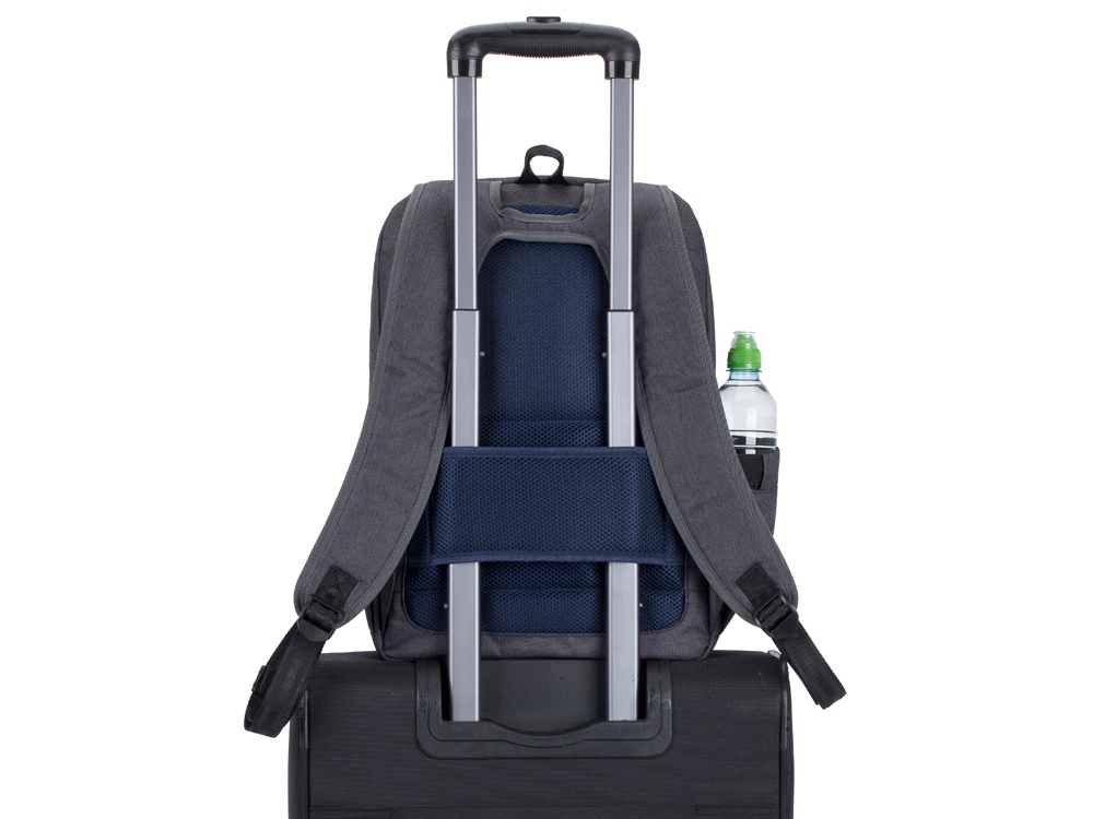 RIVACASE 7760 black ECO рюкзак для ноутбука 15.6"-12