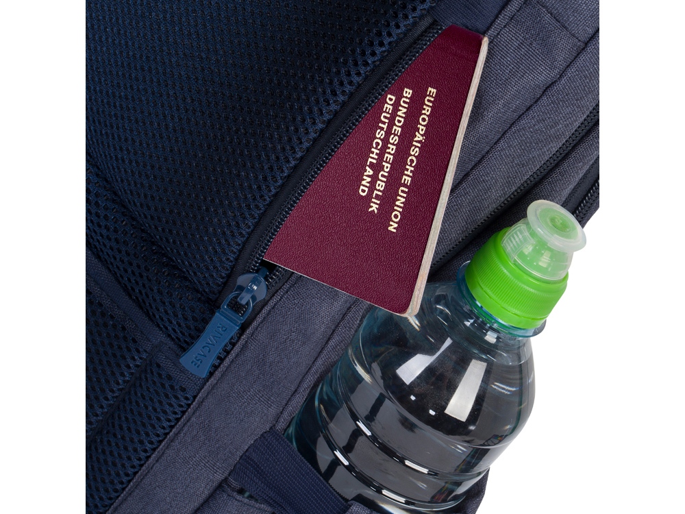 RIVACASE 7760 blue ECO рюкзак для ноутбука 15.6"-4