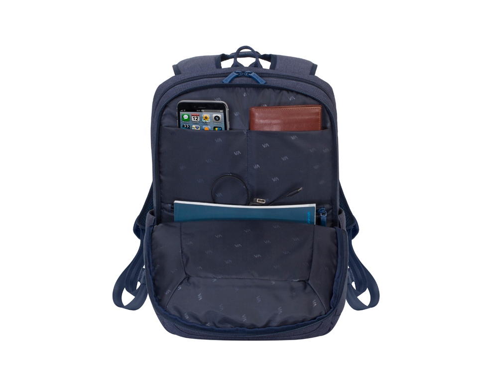 RIVACASE 7760 blue ECO рюкзак для ноутбука 15.6"-8