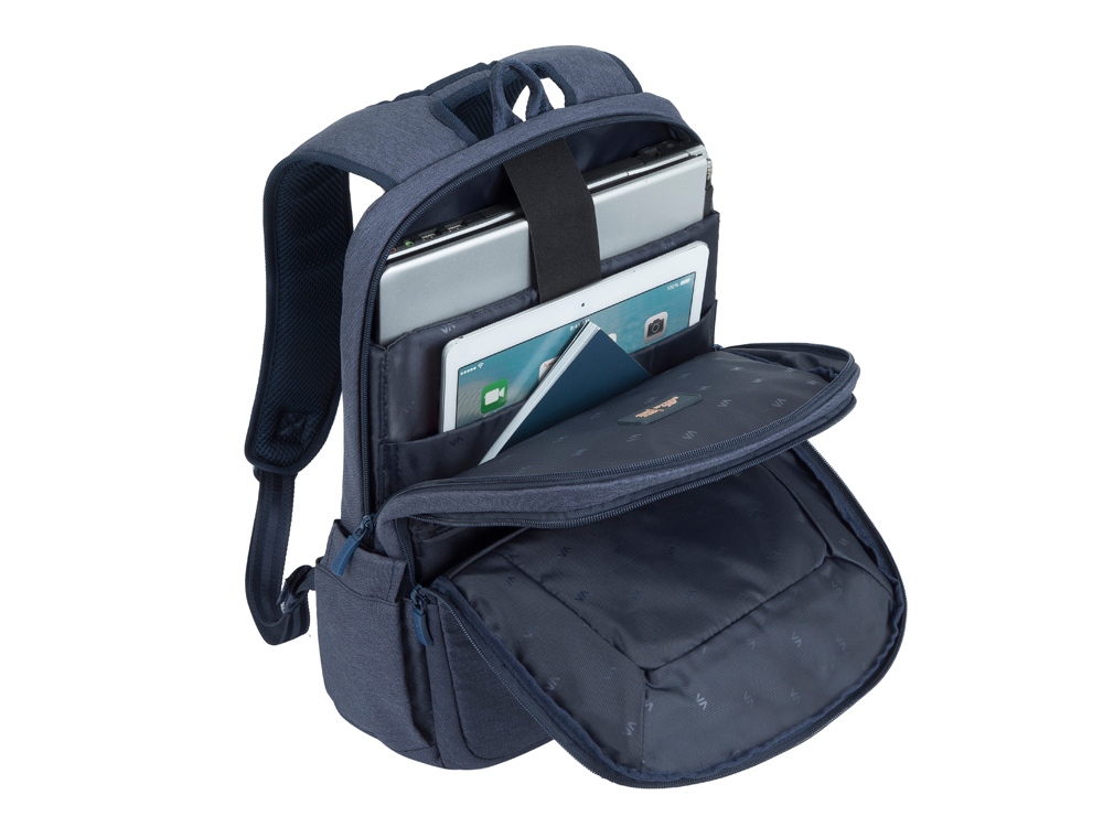 RIVACASE 7760 blue ECO рюкзак для ноутбука 15.6"-9
