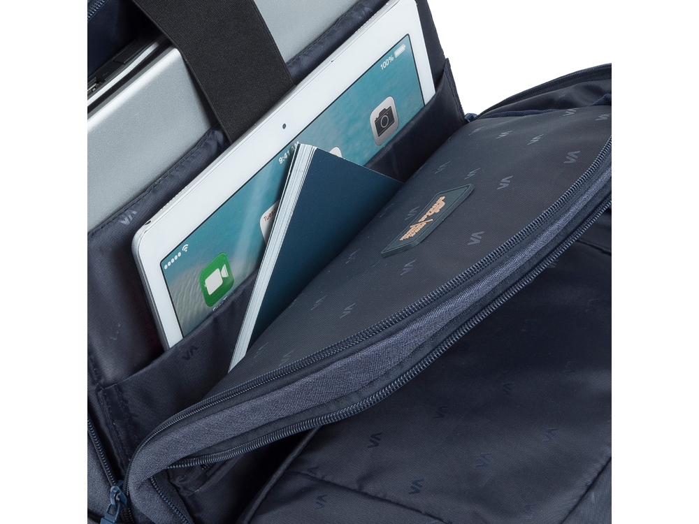 RIVACASE 7760 blue ECO рюкзак для ноутбука 15.6"-12