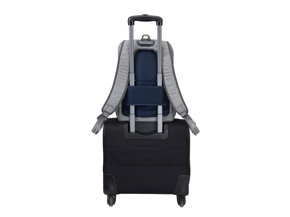 RIVACASE 7760 grey ECO рюкзак для ноутбука 15.6"-9
