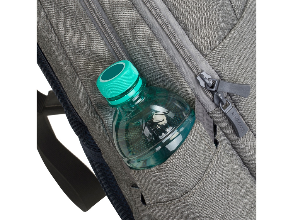 RIVACASE 7760 grey ECO рюкзак для ноутбука 15.6"-13
