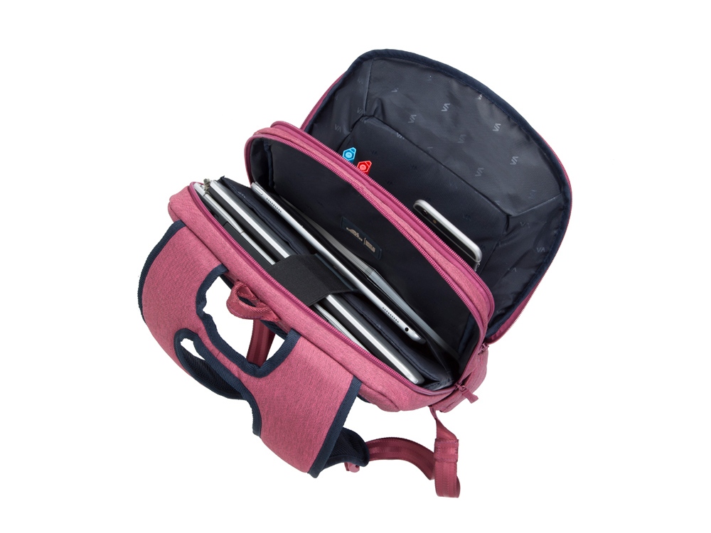 RIVACASE 7760 red ECO рюкзак для ноутбука 15.6"-4
