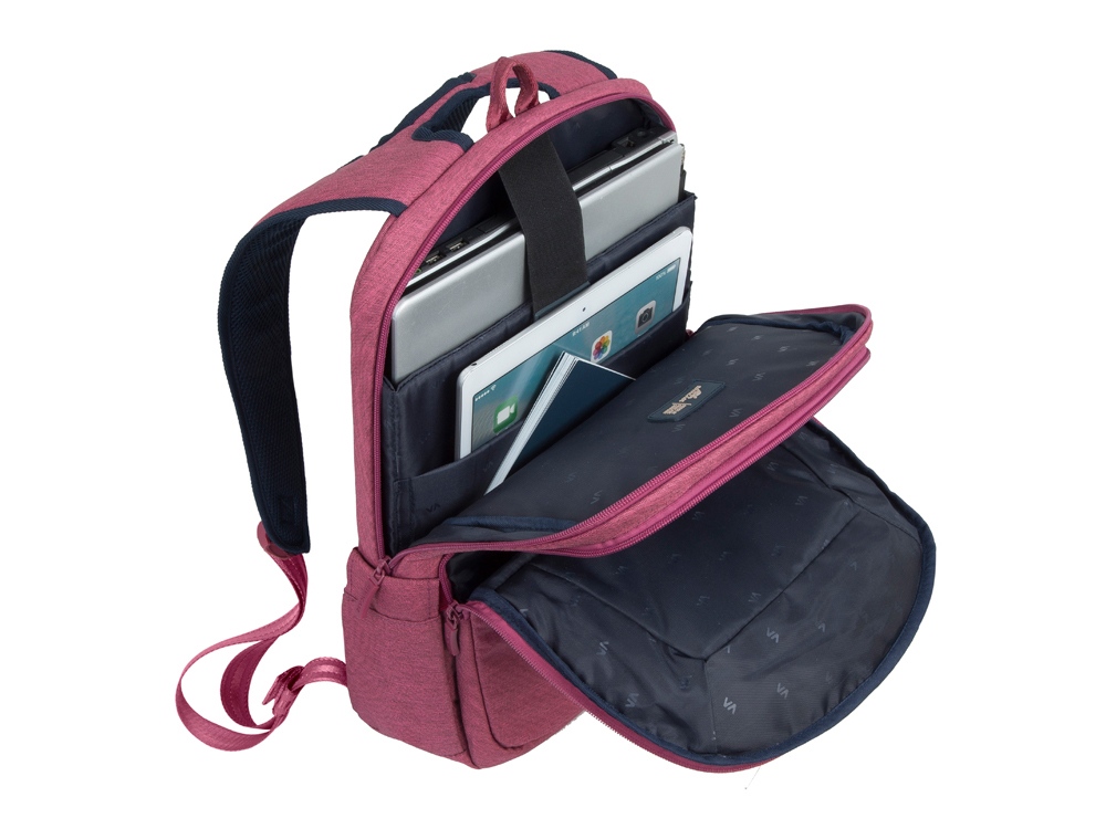 RIVACASE 7760 red ECO рюкзак для ноутбука 15.6"-6
