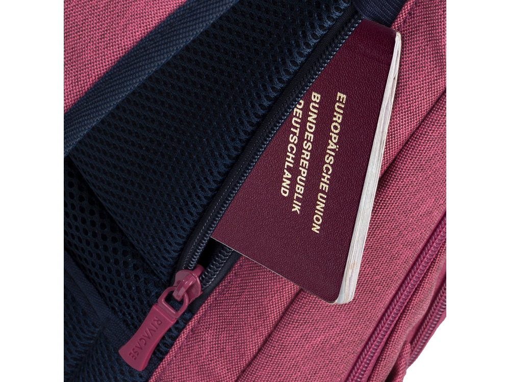 RIVACASE 7760 red ECO рюкзак для ноутбука 15.6"-13