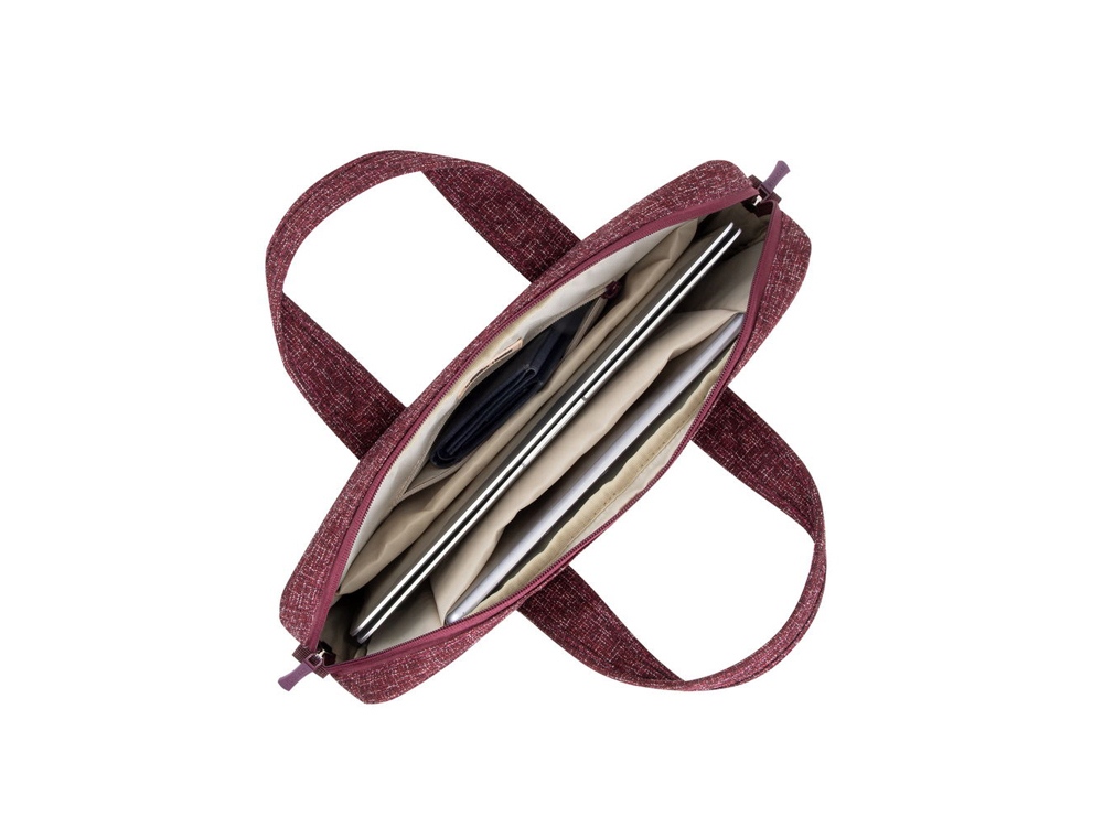 RIVACASE 7921 burgundy red сумка для ноутбука 14"-5