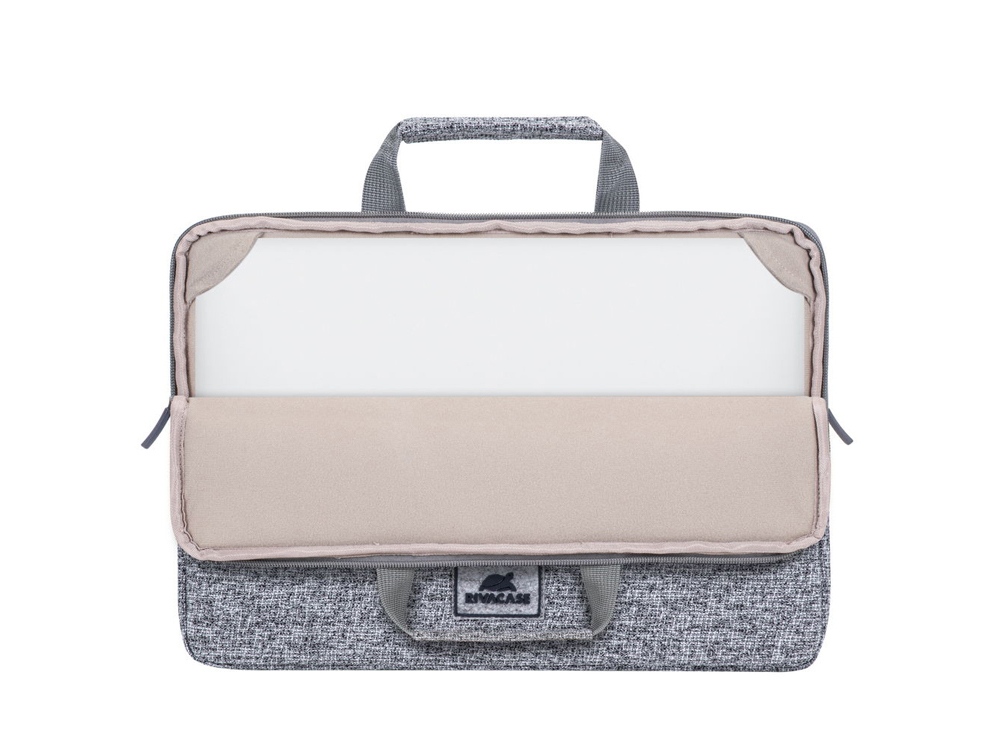 RIVACASE 7913 light grey чехол для ноутбука 13.3"-3