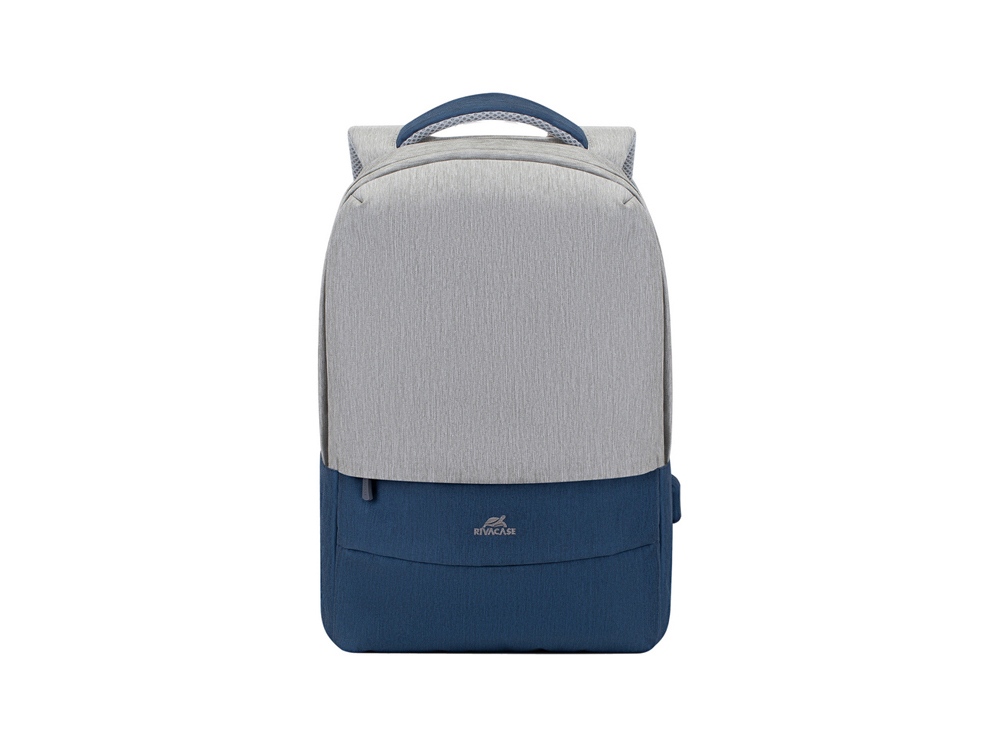 RIVACASE 7562 grey/dark blue рюкзак для ноутбука 15.6'', серый/темно-синий-1