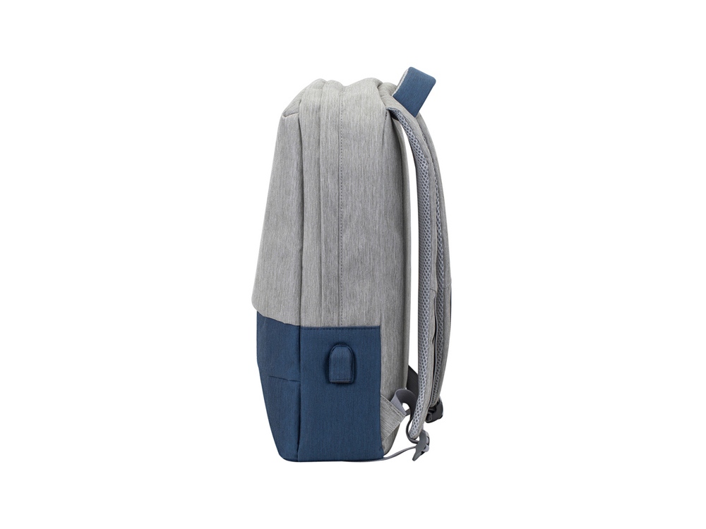RIVACASE 7562 grey/dark blue рюкзак для ноутбука 15.6'', серый/темно-синий-4