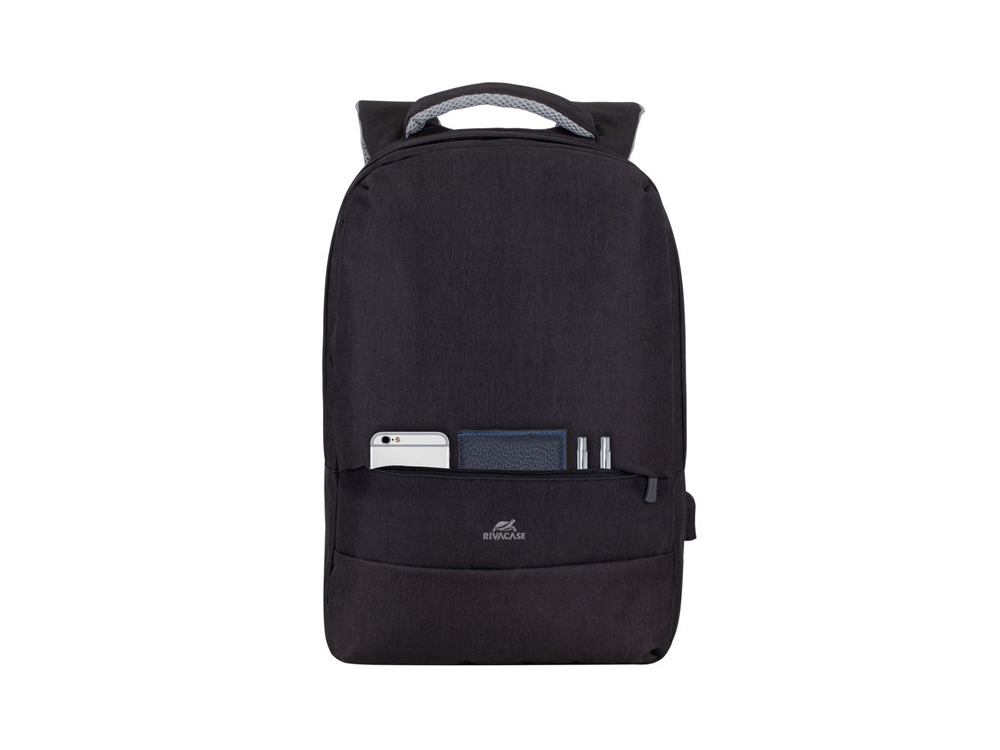 RIVACASE 7562 black рюкзак для ноутбука 15.6", черный-6