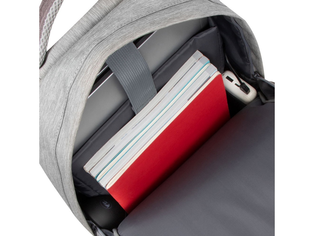 RIVACASE 7562 grey/mocha рюкзак для ноутбука 15.6", серый/кофейный-10