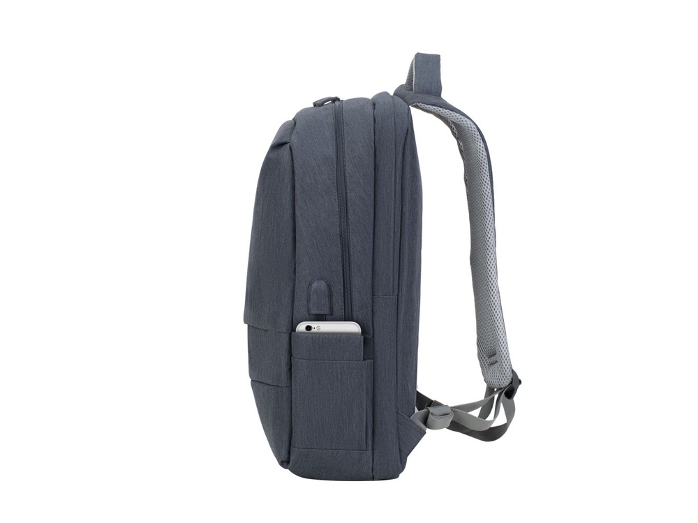 RIVACASE 7567 dark grey рюкзак для ноутубука 17.3"-5
