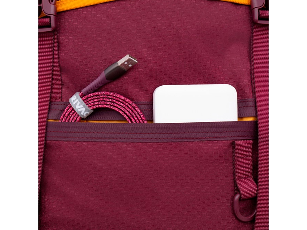 RIVACASE 5361 burgundy red рюкзак для ноутбука 17.3", 30л / 4-4