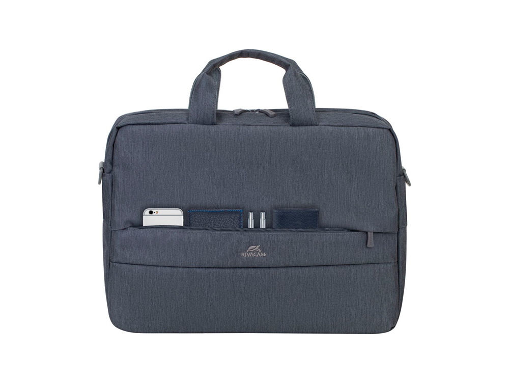 RIVACASE 7532 dark grey сумка для ноутбука 15.6" / 6-13
