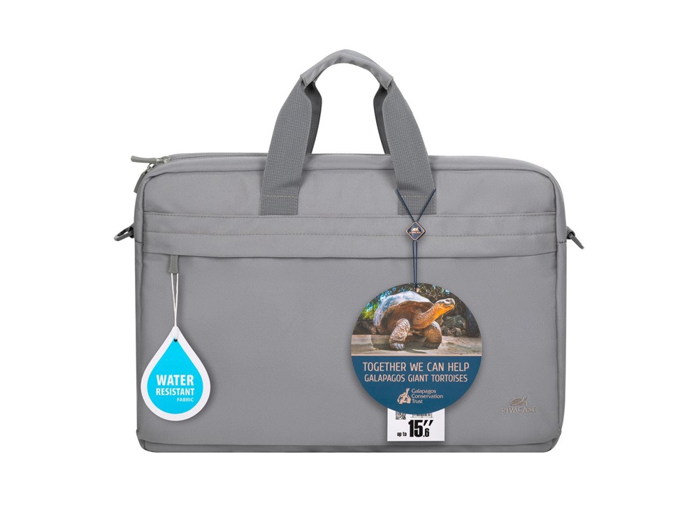 RIVACASE 8235 light grey сумка для ноутбука 15,6" / 6-13