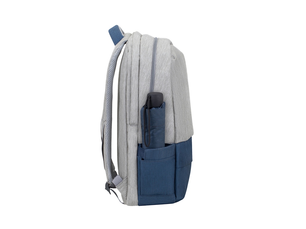 RIVACASE 7567 grey/dark blue рюкзак для ноутбука 17.3" / 6-6