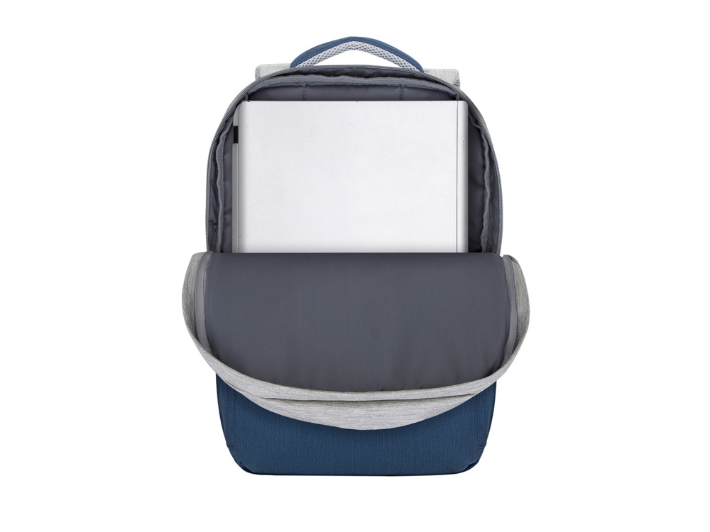 RIVACASE 7567 grey/dark blue рюкзак для ноутбука 17.3" / 6-8