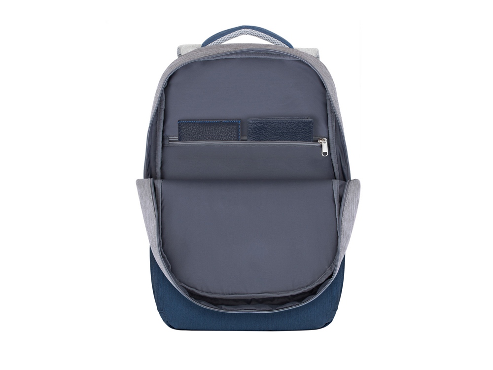 RIVACASE 7567 grey/dark blue рюкзак для ноутбука 17.3" / 6-10