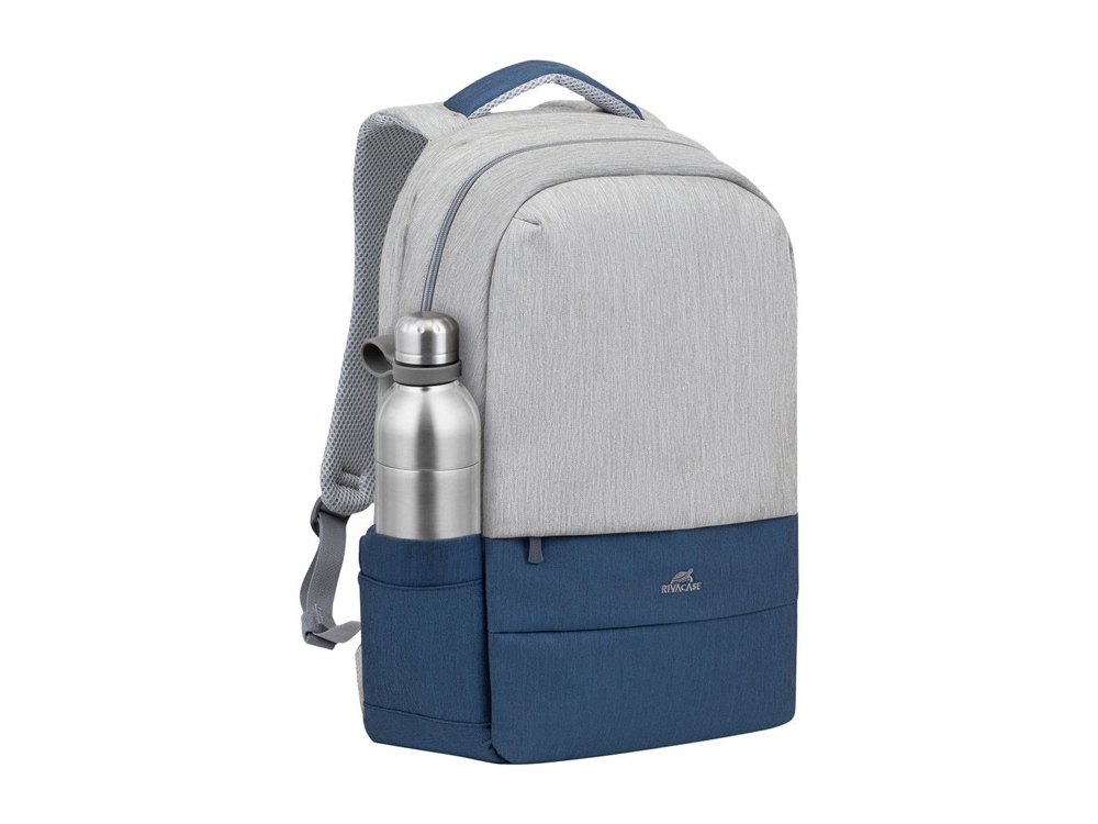 RIVACASE 7567 grey/dark blue рюкзак для ноутбука 17.3" / 6-22