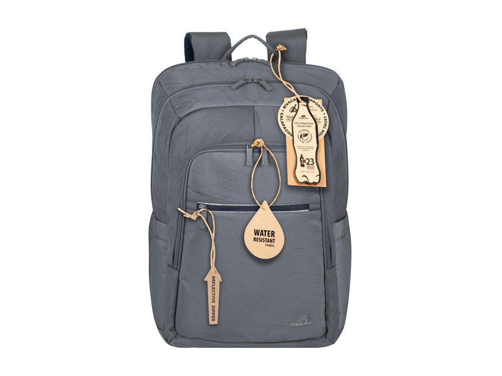 RIVACASE 7569 grey ECO рюкзак для ноутбука 17.3" / 6-2