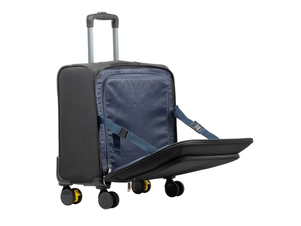 RIVACASE 8481 black ECO бизнес кейс на 4-х колесах 20" / 2-9