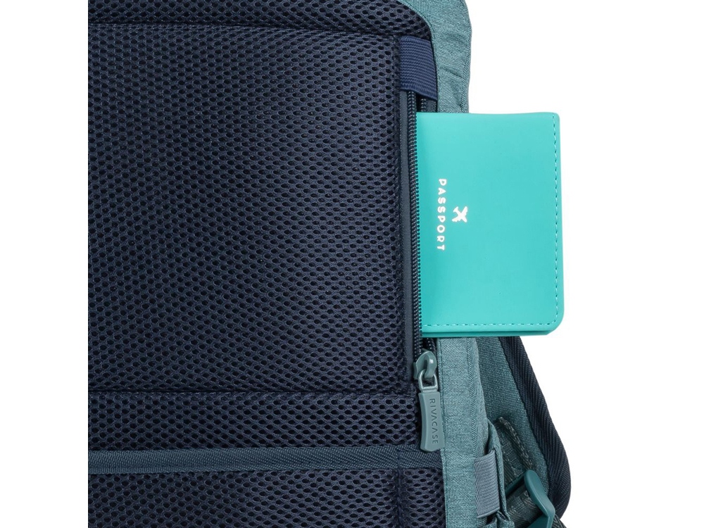 RIVACASE 7760 aquamarine ECO рюкзак для ноутбука 15.6" / 6-7