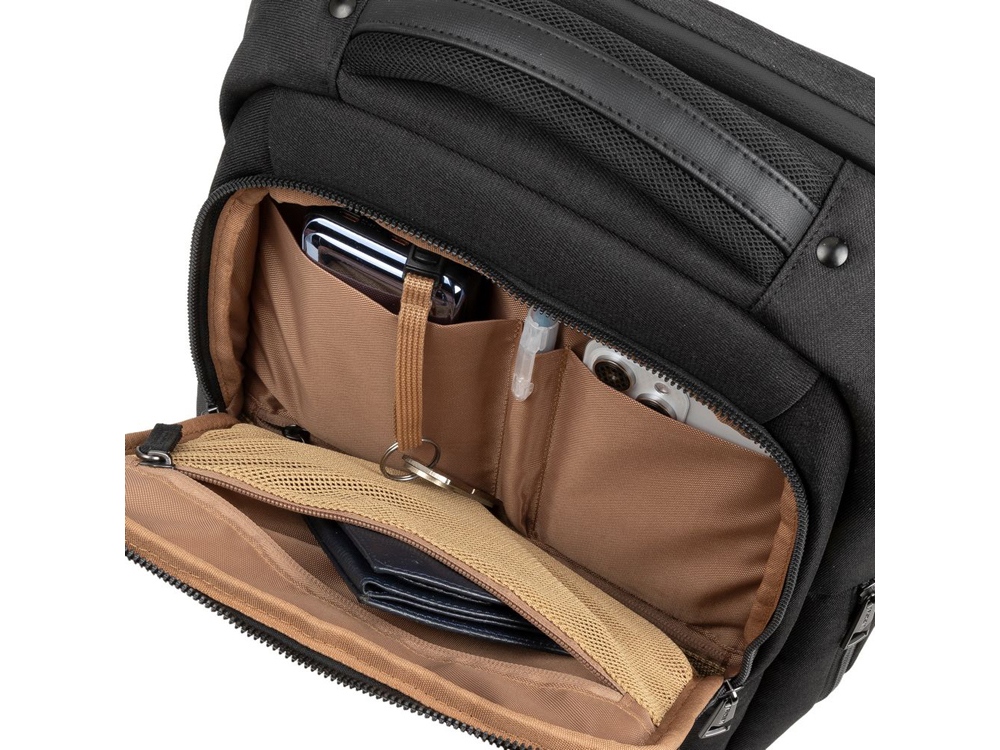 RIVACASE 8126 black ECO рюкзак для MacBook Air 15 и ноутбука 14" / 6-17