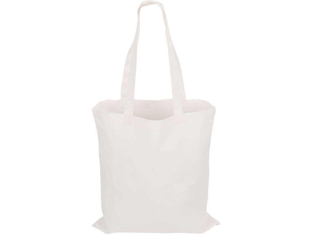 Сумка для шопинга Carryme 140 хлопковая, 140 г/м2, белый-3
