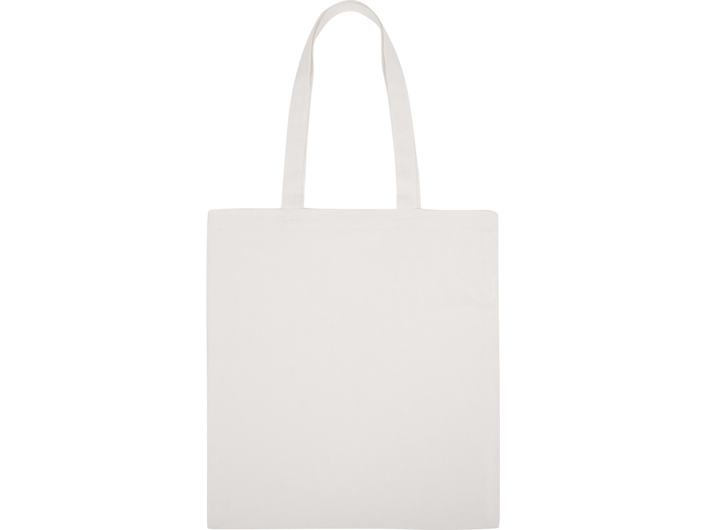 Сумка для шопинга Carryme 140 хлопковая, 140 г/м2, белый-4