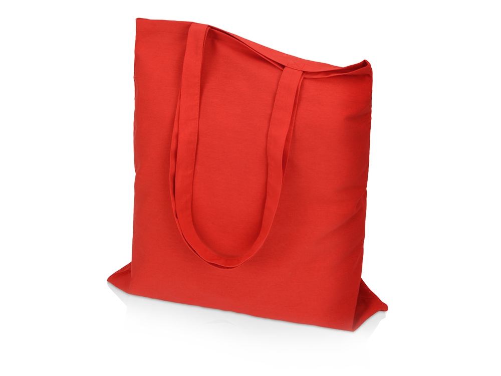 Сумка для шопинга Carryme 140 хлопковая, 140 г/м2, красный-1