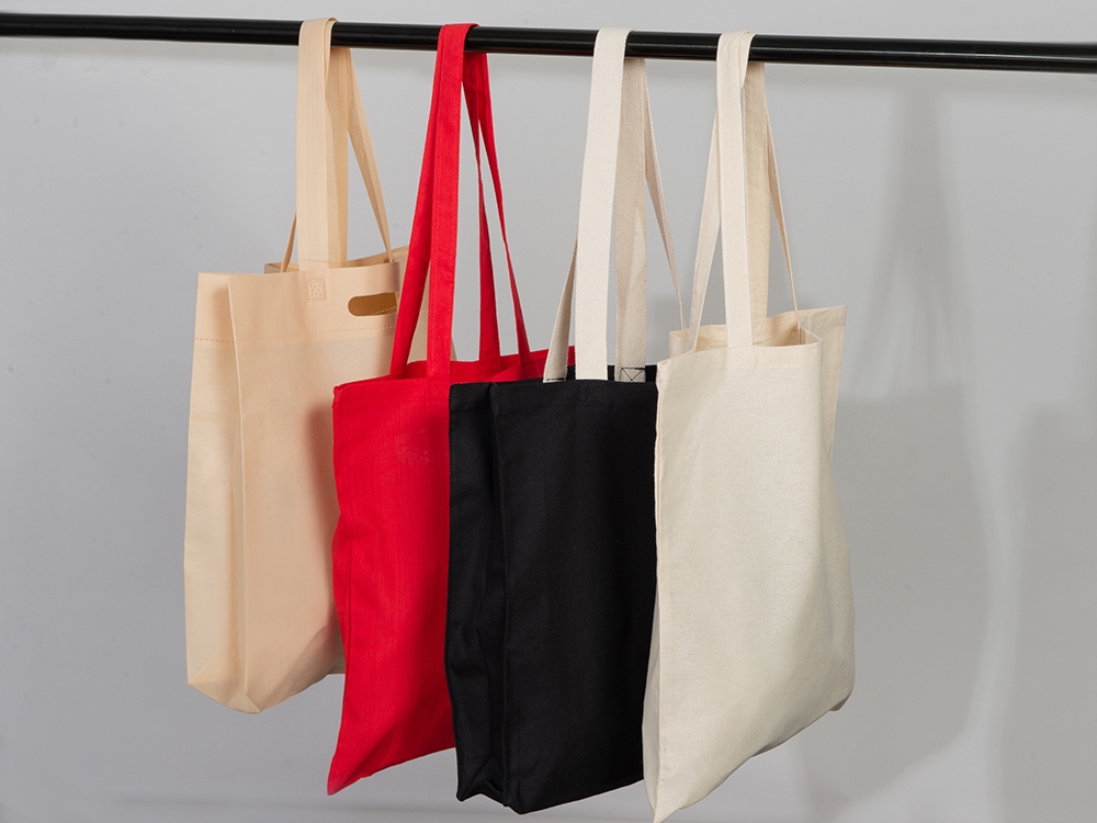 Сумка для шопинга Carryme 140 хлопковая, 140 г/м2, красный-7