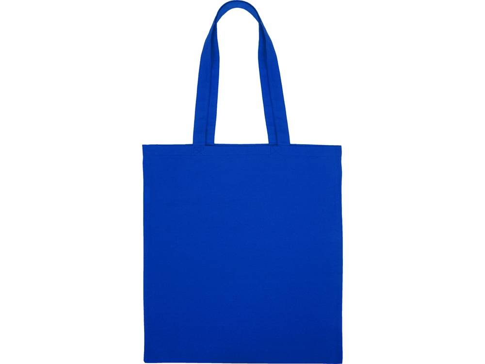 Сумка для шопинга Carryme 140 хлопковая, 140 г/м2, синий-4