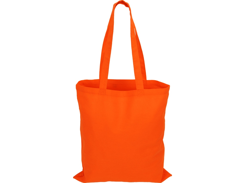 Сумка для шопинга Carryme 140 хлопковая, 140 г/м2, оранжевый-3