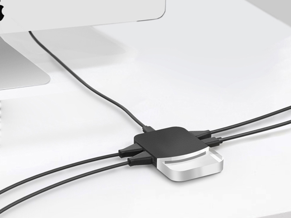 USB хаб «Mini iLO Hub», черный-1