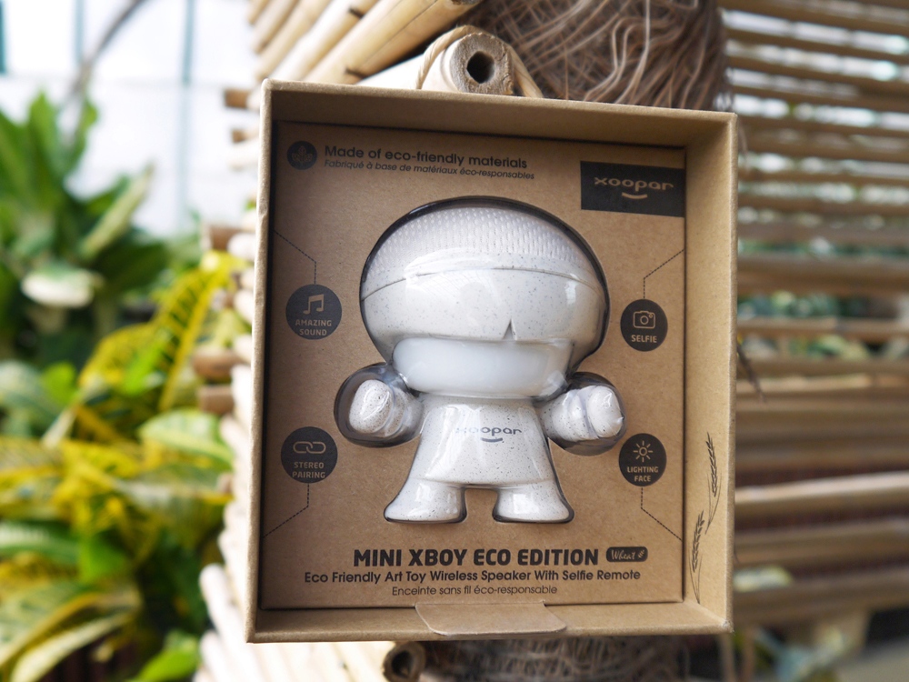 Портативная колонка «mini Xboy Eco», пшенично-белый-3