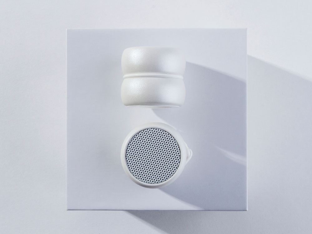 Портативные парные колонки TWS «YoYo Stereo», белый-1