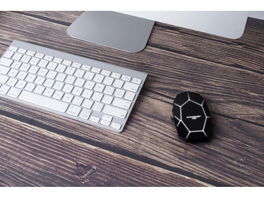 Беспроводная мышь «Geo Mouse Plus», черный-4