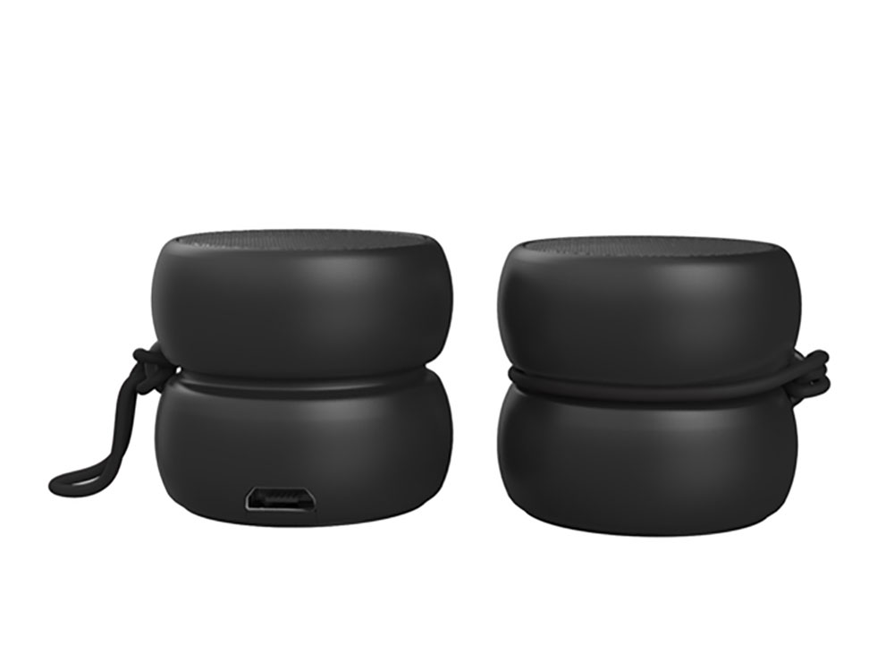 Портативная колонка TWS «YoYo Mono», черный-1