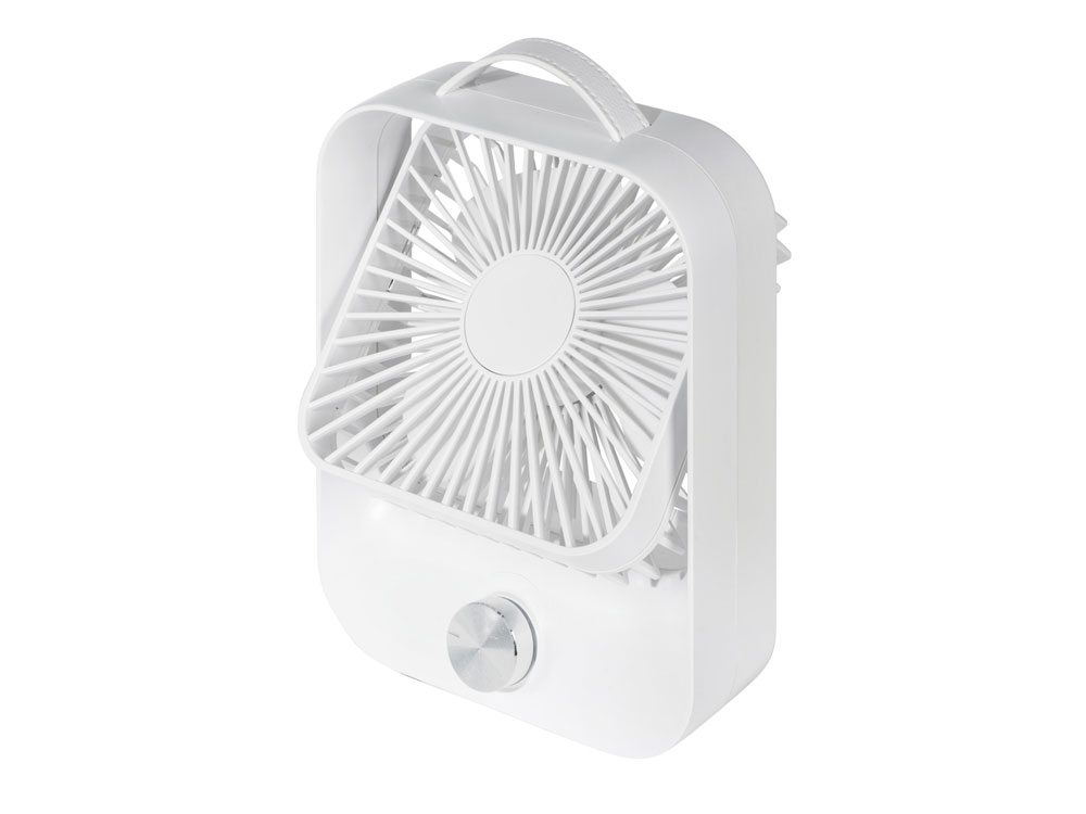 Настольный вентилятор с плавным регулированием скорости "Circa", белый-1
