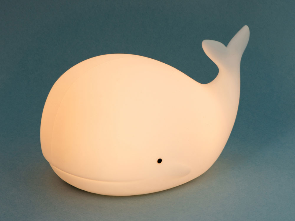 Ночник "Whale", белый-4