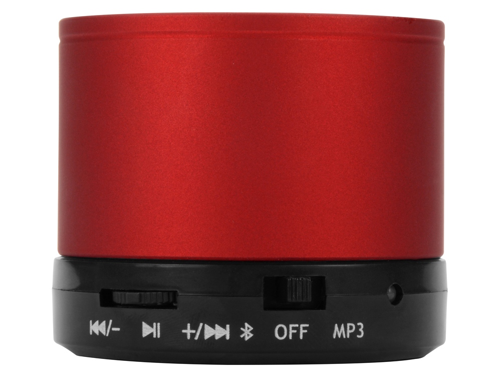 Беспроводная колонка "Ring" с функцией Bluetooth, красный-5