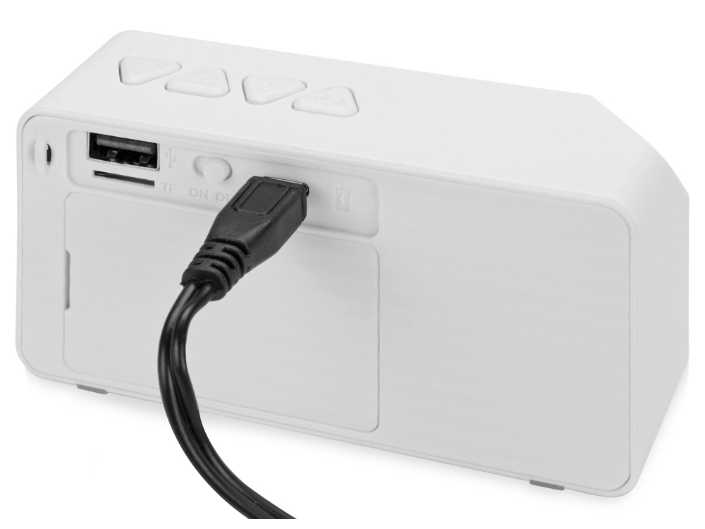 Портативная колонка "Bermuda" с функцией Bluetooth, белый-1