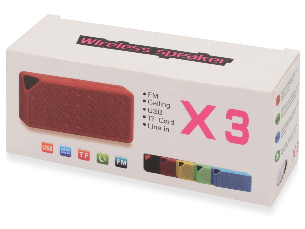 Портативная колонка "Bermuda" с функцией Bluetooth, белый-5