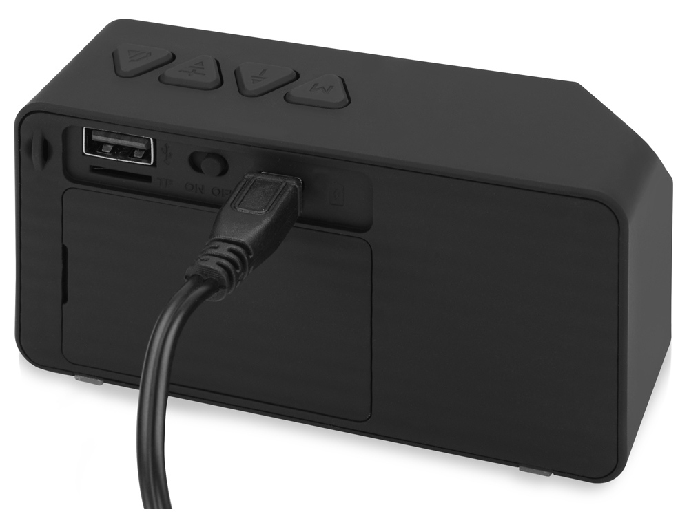 Портативная колонка "Bermuda" с функцией Bluetooth, черный-1