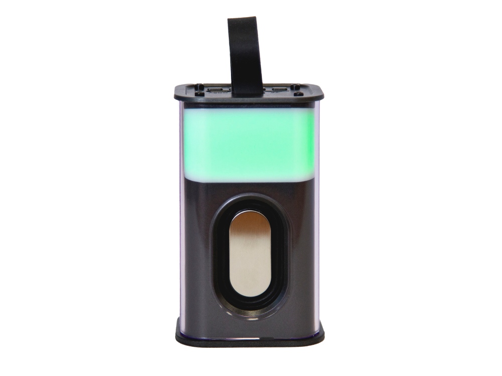 Колонка с RGB подсветкой "Sona", черный-5